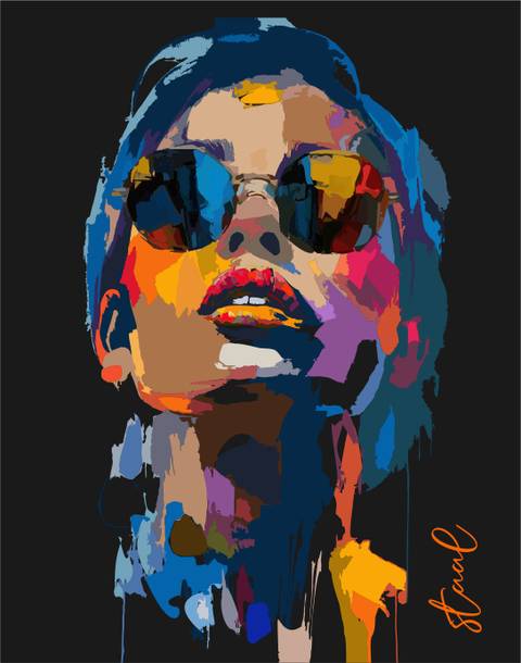 Sunshine – tryk/grafik af Torben Staal