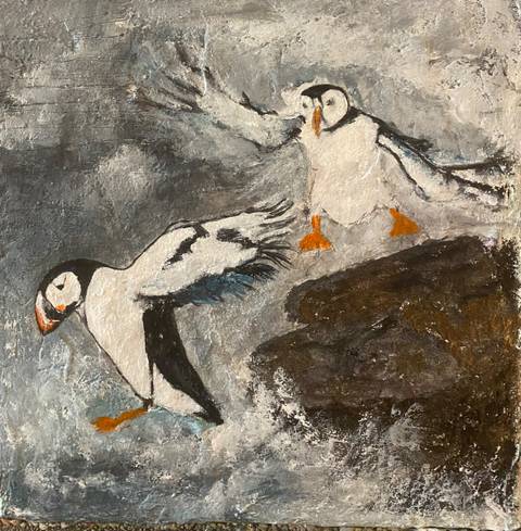 Uden titel – mixed media af Jeanette Hammershøj Jørgensen