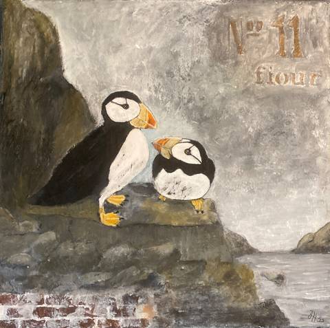 Uden titel – mixed media af Jeanette Hammershøj Jørgensen