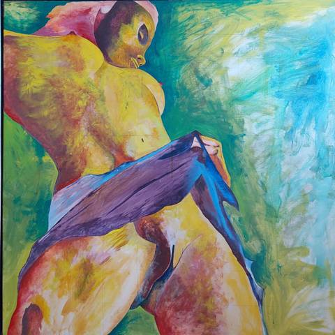Dance – malerier af Naked Art