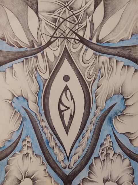 Vagina – tegninger af Naked Art