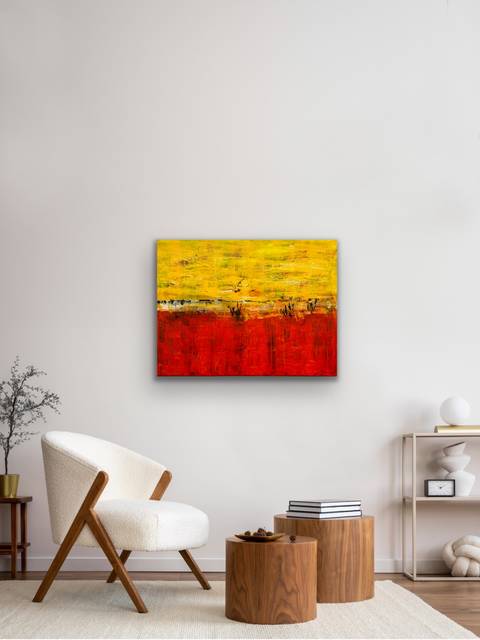 Kindly evening – malerier af inge