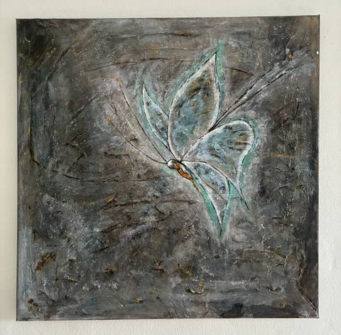 Light – malerier af Mette Mai