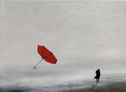 Mod vinden – malerier af Lise Duun