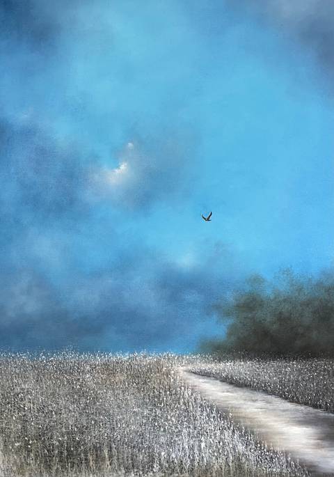 Morgenfrost – malerier af Lise Duun