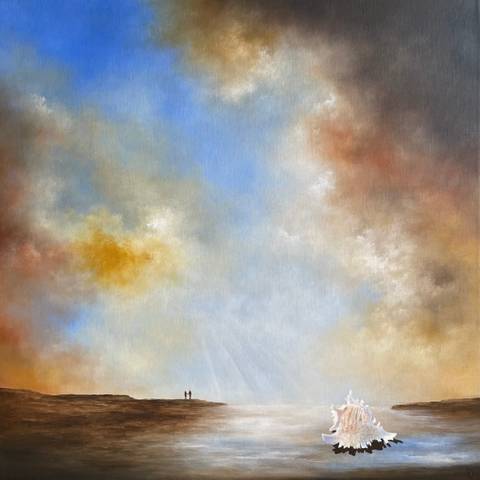 Shellseekers – malerier af Lise Duun