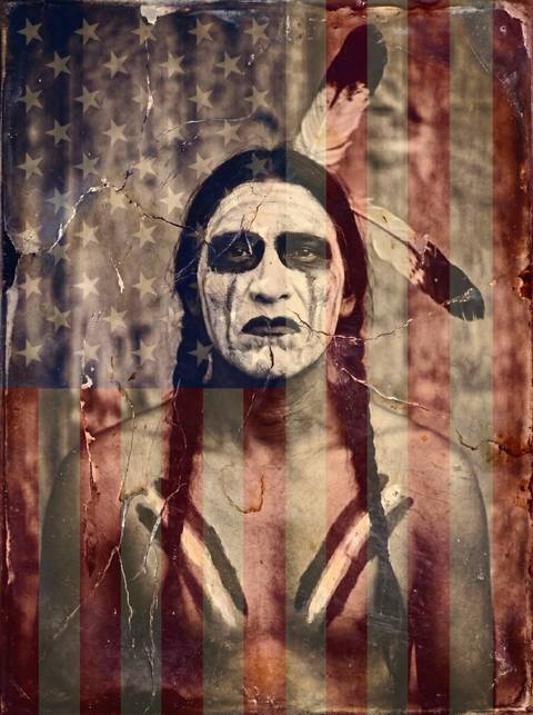 American born and bred – digital kunst af Bimmer Bambo