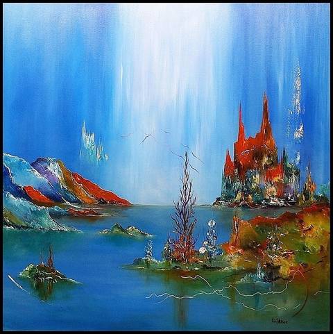 Lyse nætter – malerier af Atelier Olsson