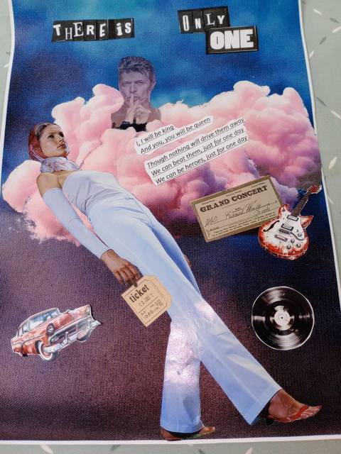 Concert in heaven – collager af Gitte Kjærgaard Jensen