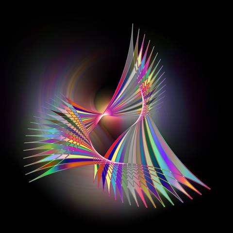 Volantem Colorum – digital kunst af Robin Petersen