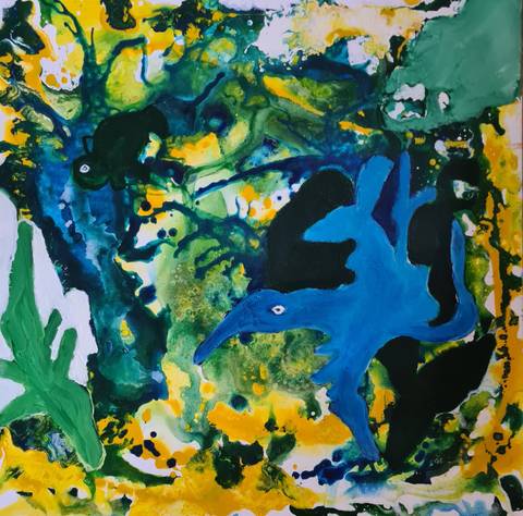 dyr – malerier af inger andersen