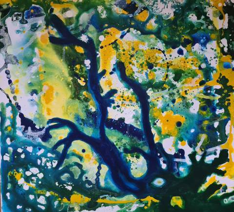 træ – malerier af inger andersen