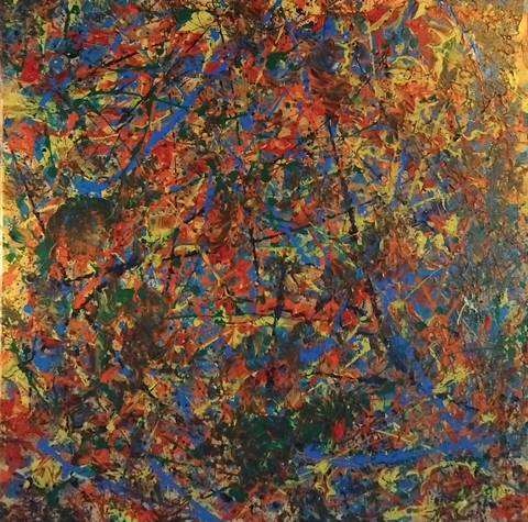 Lost In Colours – malerier af Shayne Sway