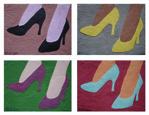Feet and pumps