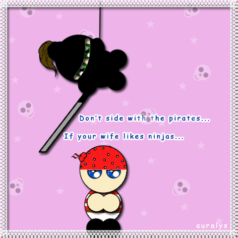Ninja's vs. Pirates