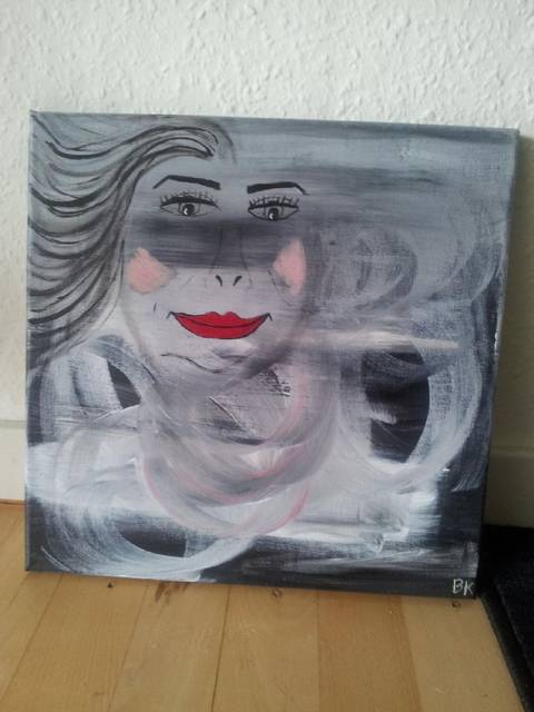 lady in the wind