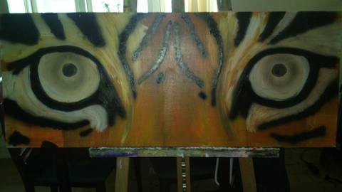 Tiger øjne