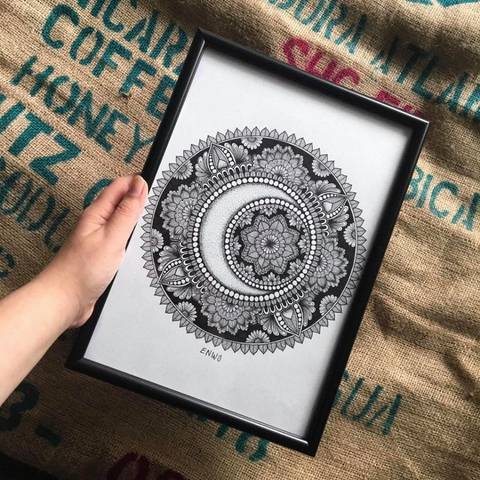 Mandala Moon