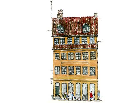 Hus på Torvegade, Christianshavn