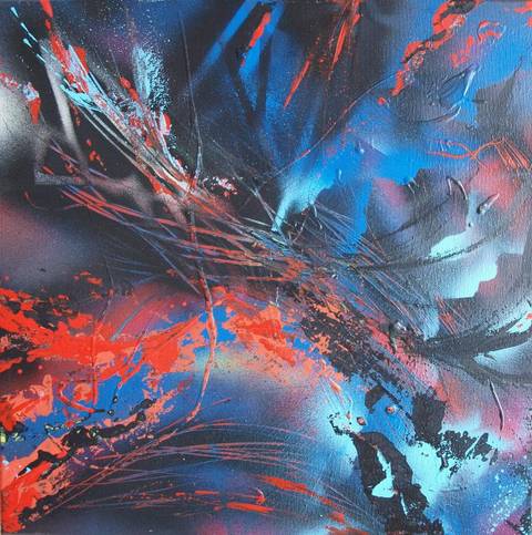 Abstrakt sprayart 36