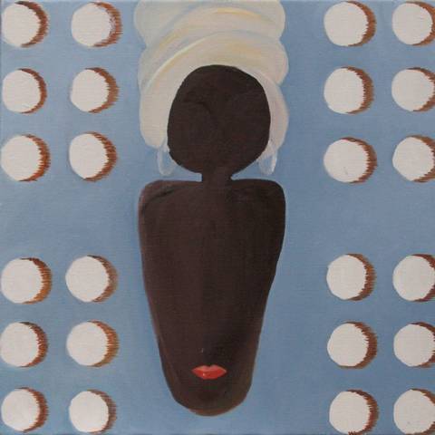 Brown lady