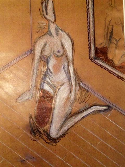 Croquis i farven hvid