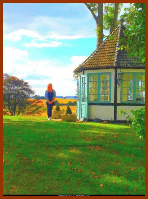 PRINSESSER OG SLOTTE. LEV. FL.STR.