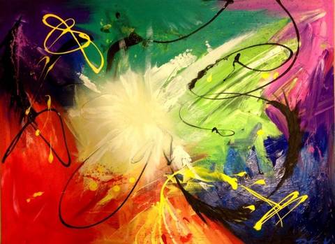 Explosion of colors