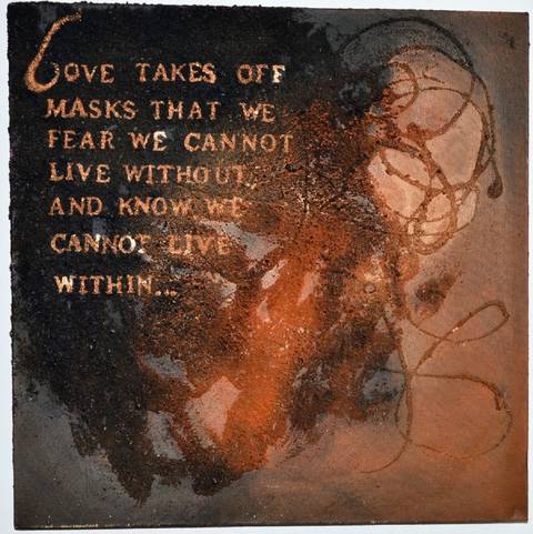 Love takes off masks...