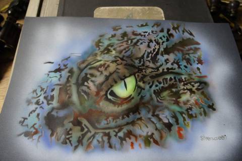 Croko 2 – stencils af Per Corell