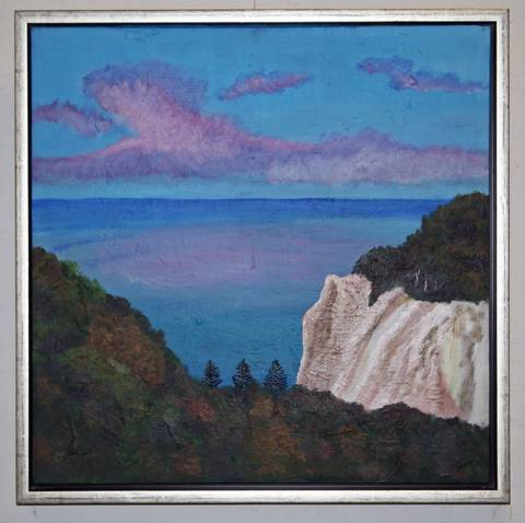 Møns klint i efterårsfarver