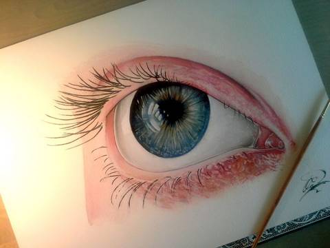 Titel; eye of the one.