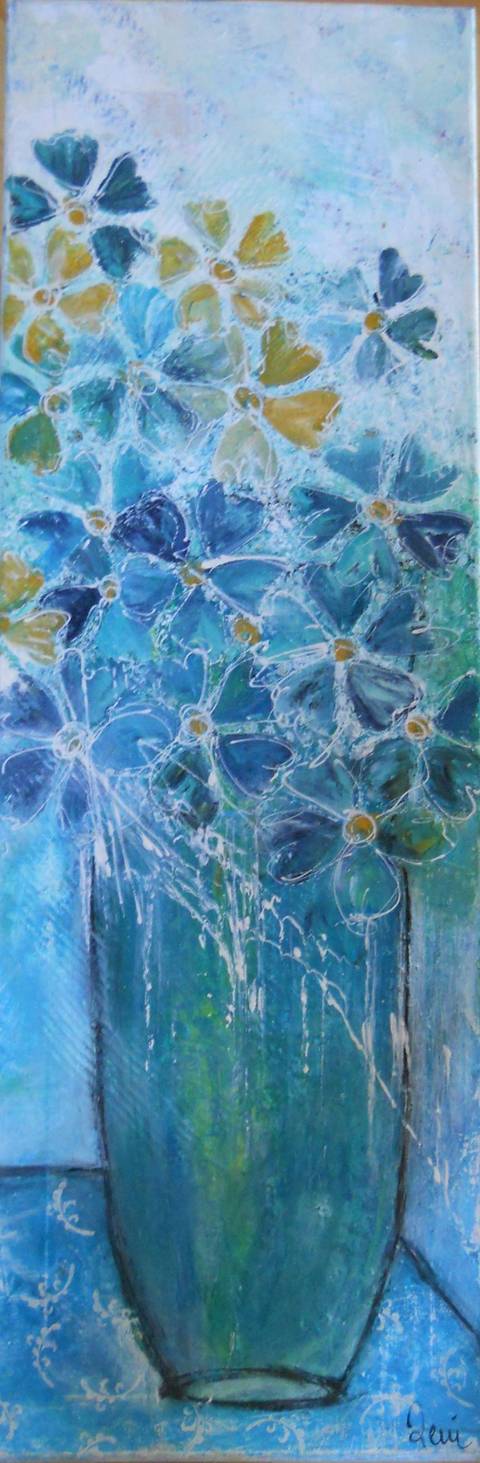 blue yellow