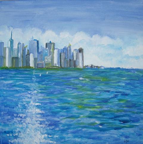 New York Manhatten skyline