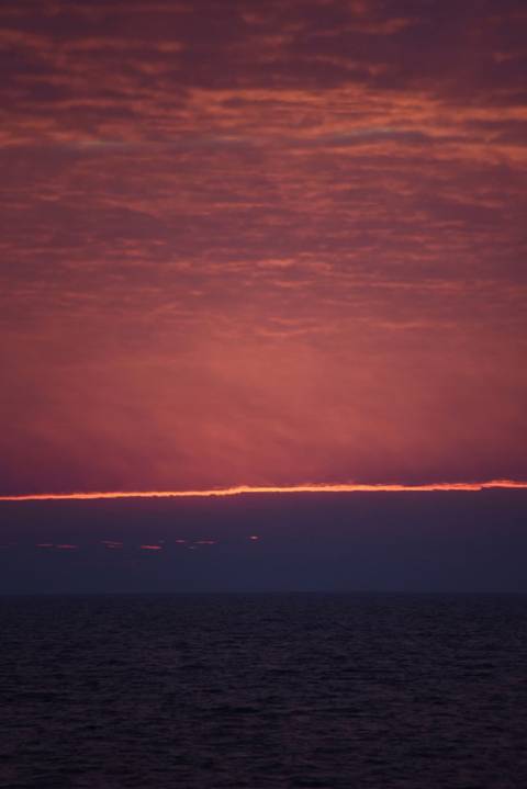 'GLIMPSES OF SUNSET'...